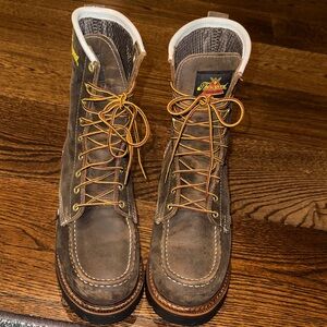 Men's Brown Leather Boots